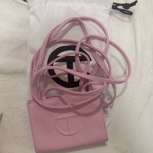 Telfar Light Pink Mini Bag